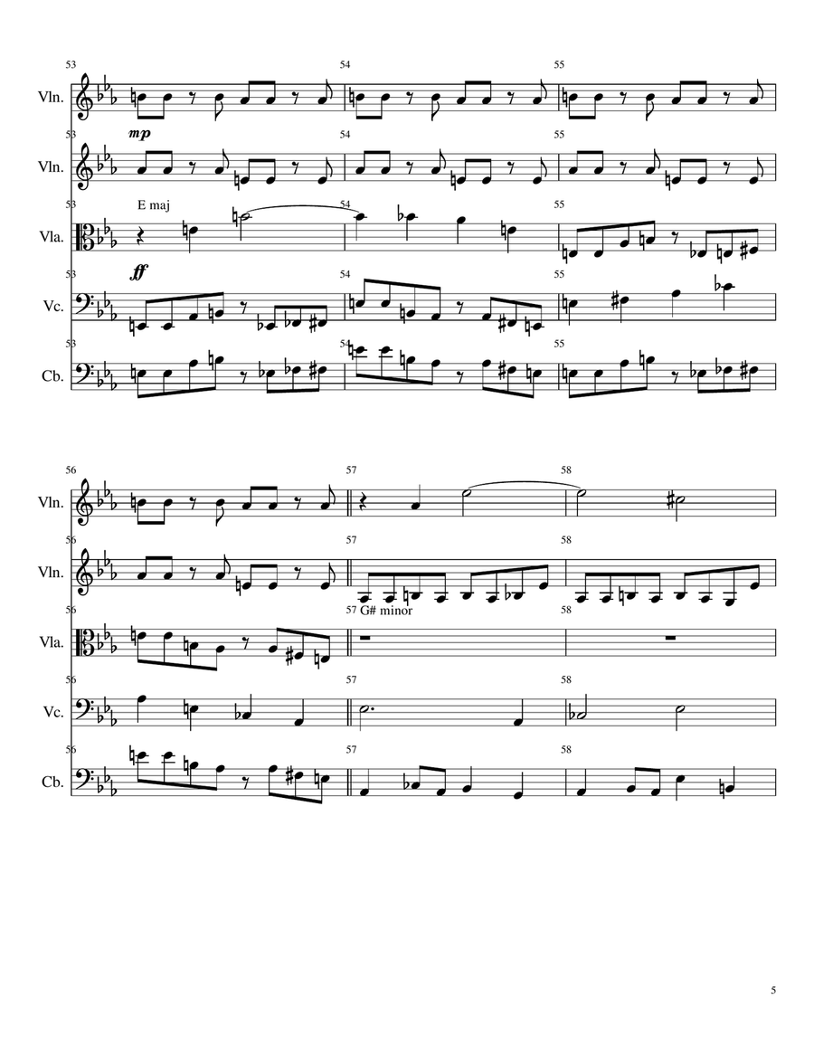 Espresso String Orchestra scores gallery preview page 5