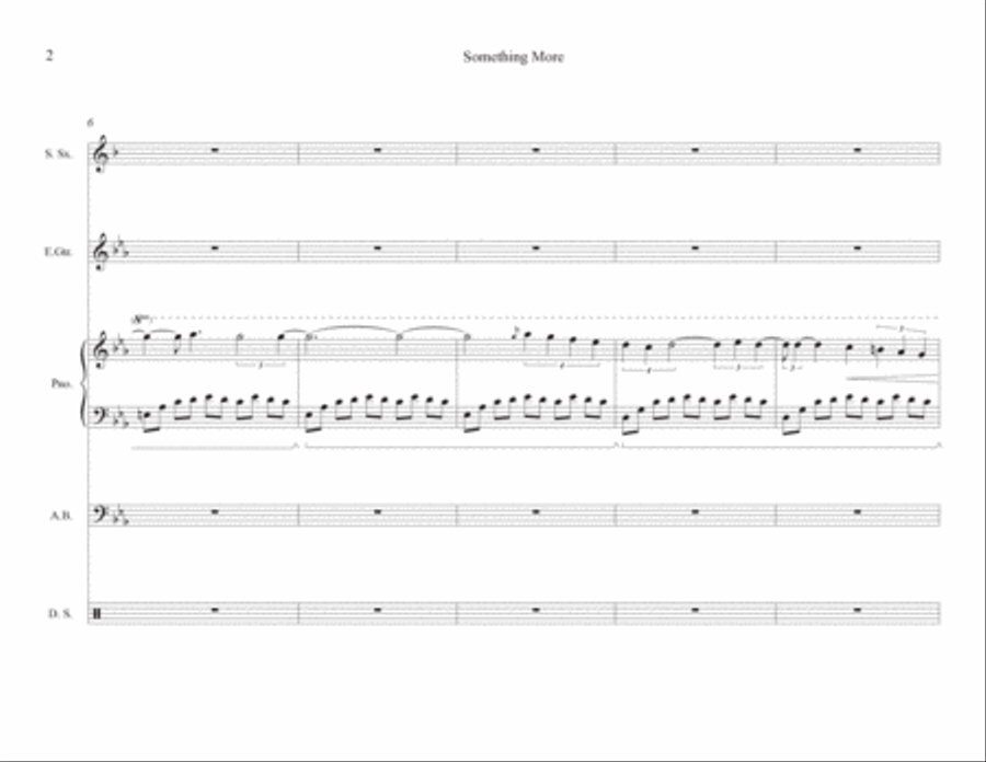Something More Jazz Ensemble scores gallery preview page 4