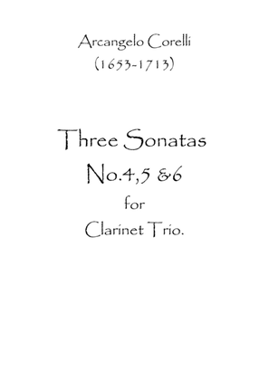Three Sonatas No4,5 & 6