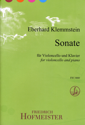 Sonate fur Violoncello und Klavier