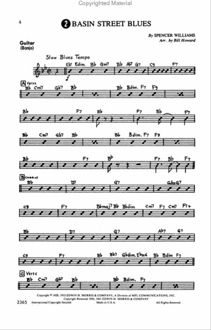 Authentic Dixieland Jazz Ensemble scores gallery preview page 3