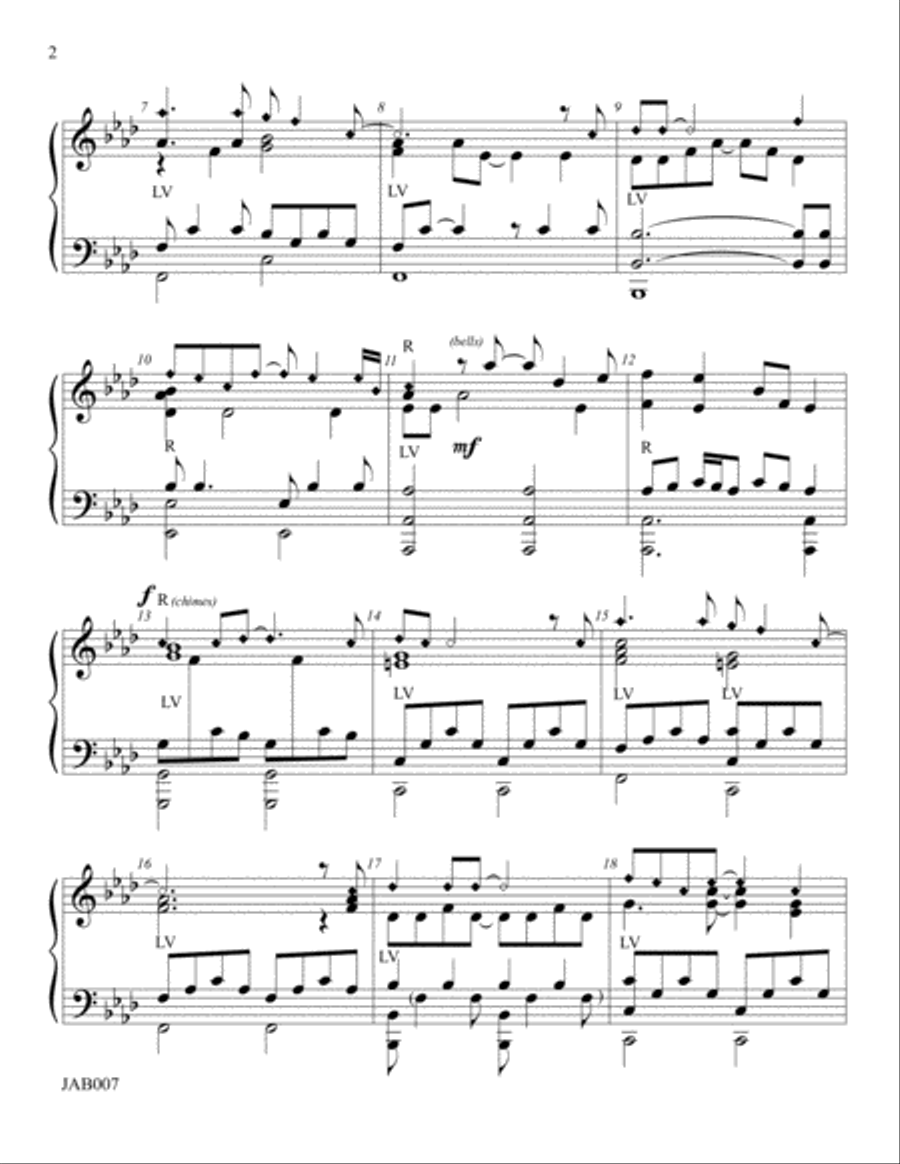 You've Got A Friend You've Got A Friend Handbell Choir scores gallery preview page 2