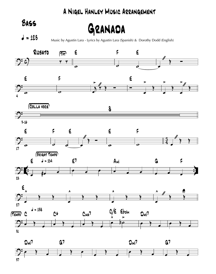 Granada Jazz Ensemble scores gallery preview page 3
