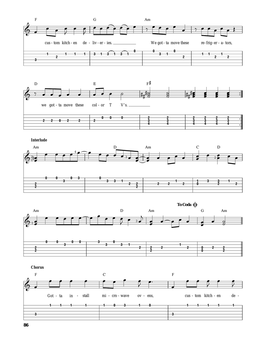 Money For Nothing Money For Nothing Acoustic Guitar scores gallery preview page 3