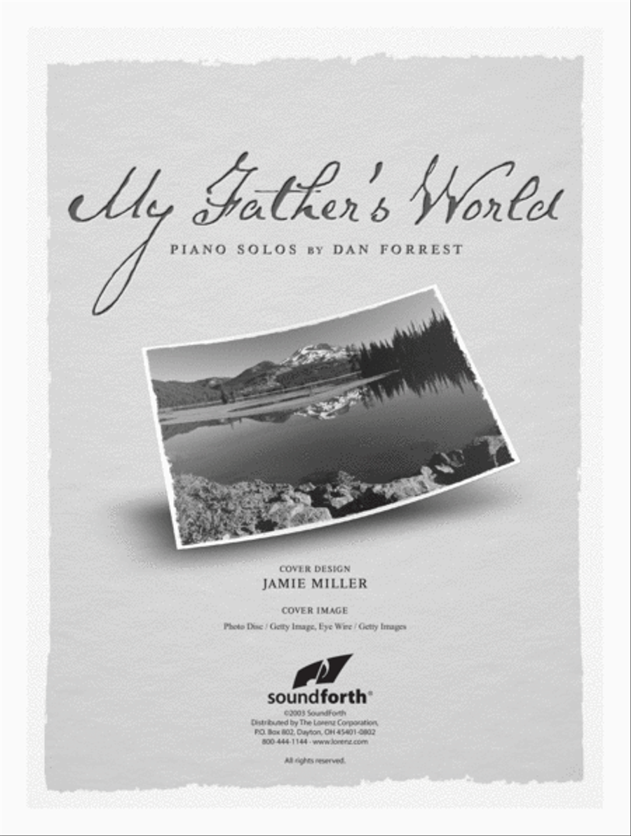 My Father's World My Father's World Piano Solo scores gallery preview page 1