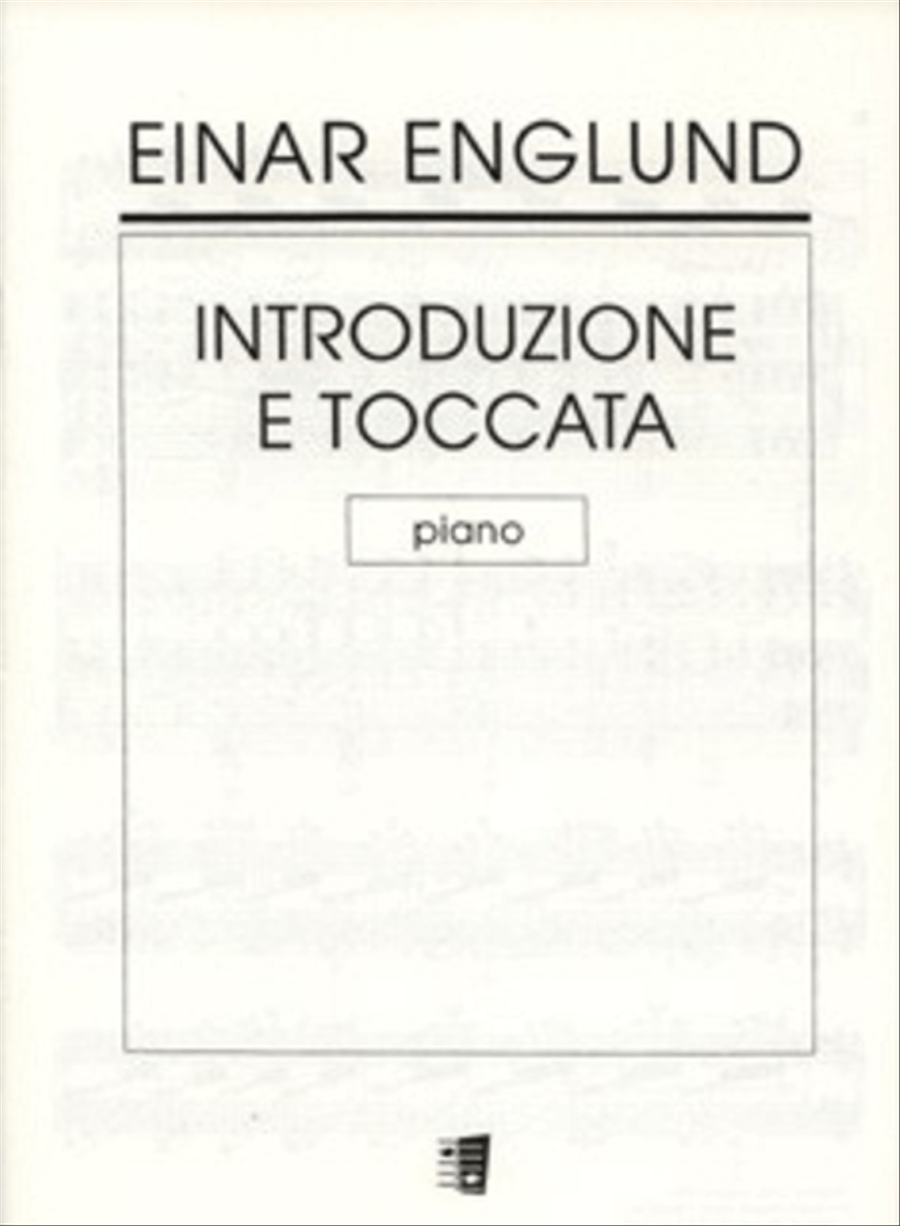 Introduzione e Toccata Piano Solo scores gallery preview page 1