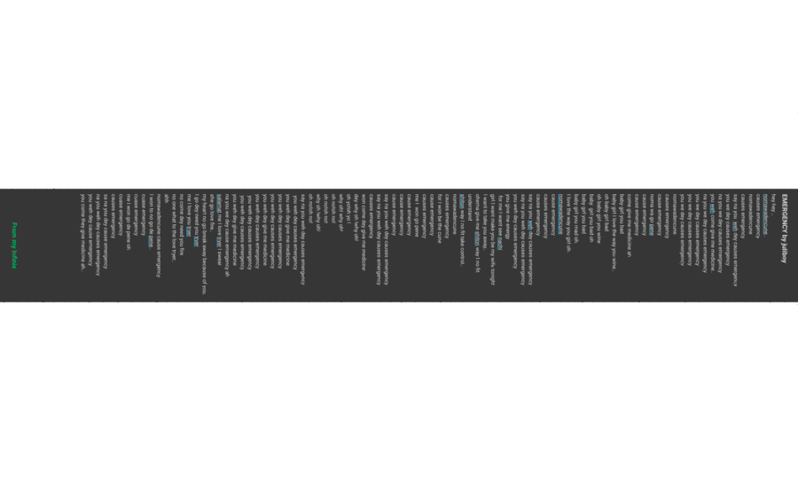 Emergency Emergency Piano, Vocal, Guitar scores gallery preview page 1