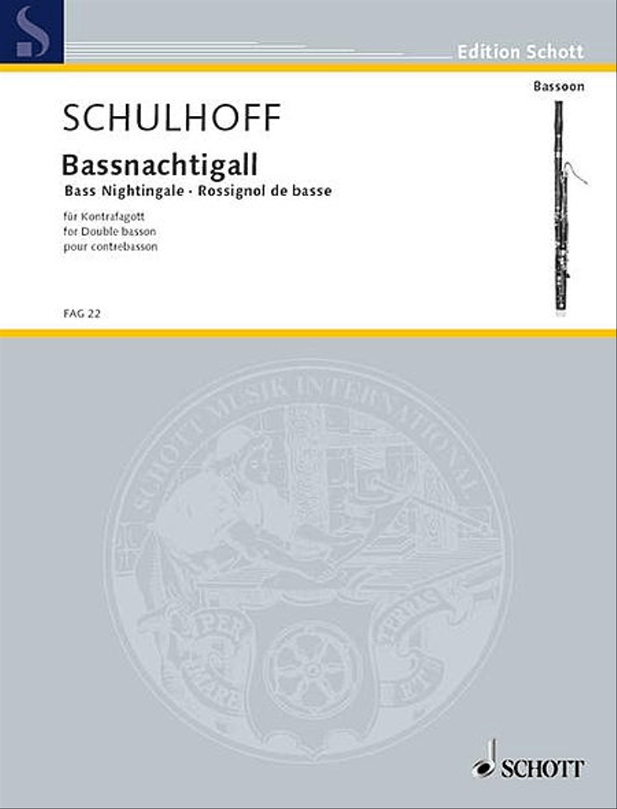 Bass Nightingale Bassoon Solo scores gallery preview page 1