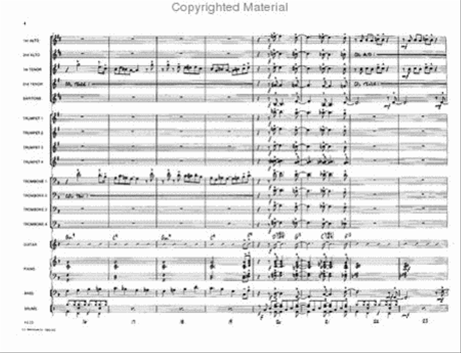 No Scuffle Shuffle No Scuffle Shuffle Jazz Ensemble scores gallery preview page 4