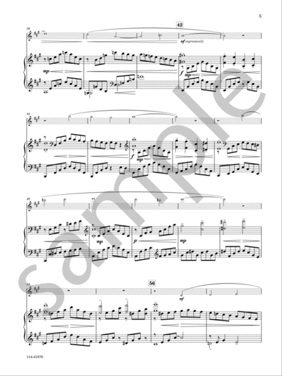 Prayer Prayer Chamber Music scores gallery preview page 5