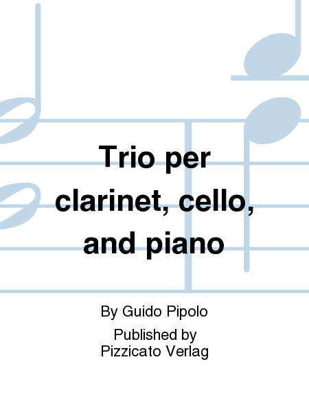 Trio per clarinet, cello, and piano
