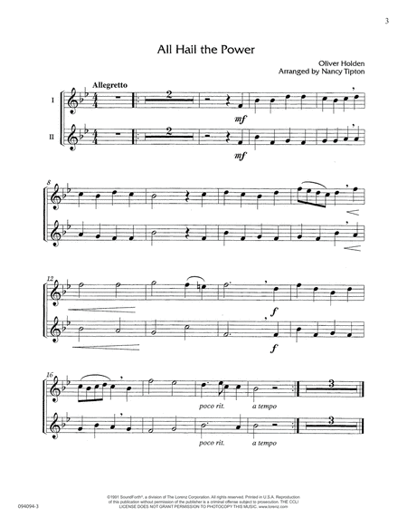 Instruments of Praise, Vol. 1: F Horn - Score and insert