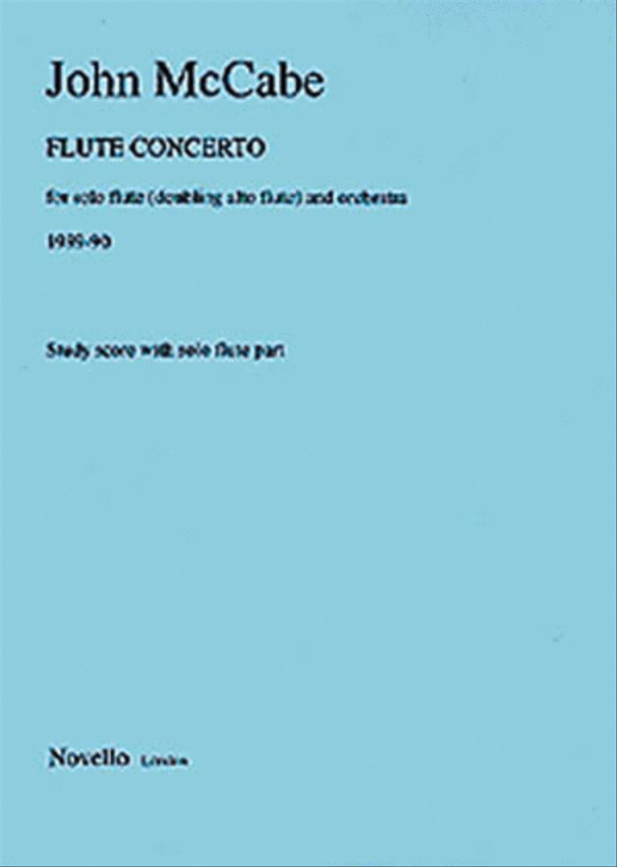 John McCabe: Flute Concerto Orchestra scores gallery preview page 1