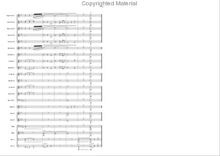 Hymn of Brotherhood Brass Band scores gallery preview page 7