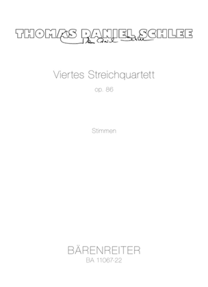 Viertes Streichquartett, op. 86 (2014-2015)