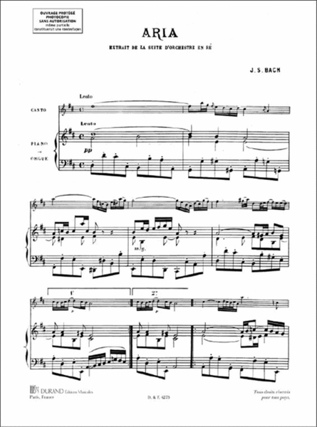 Aria Clarinette-Piano