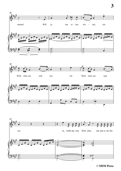 Schubert-Der Neugierige,from 'Die Schöne Müllerin',Op.25 No.6,in A Major,for Voice&Piano image number null