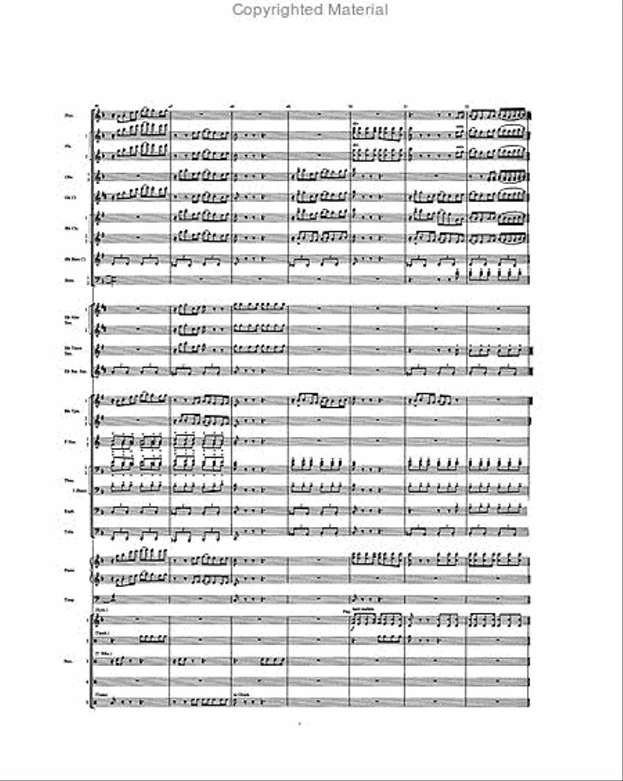Euphoria Euphoria Concert Band scores gallery preview page 3