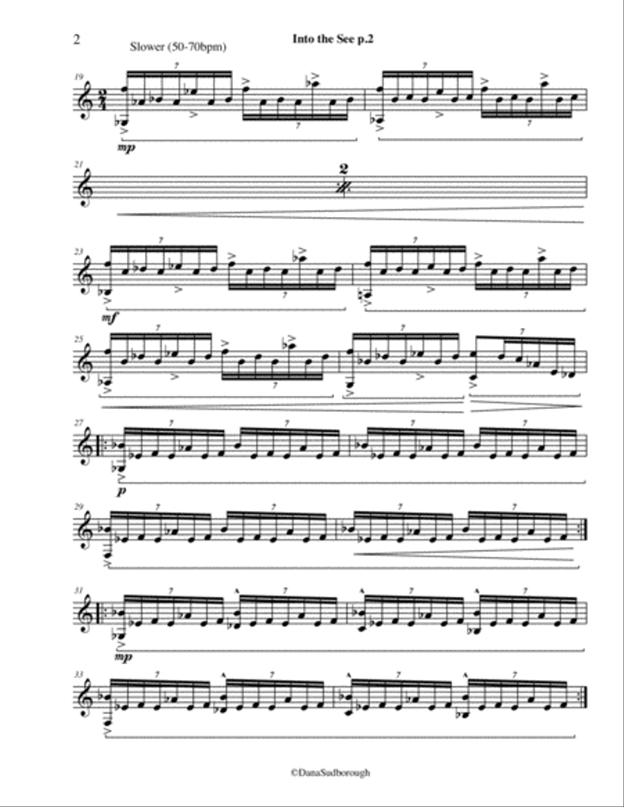 Into the See Vibraphone scores gallery preview page 2