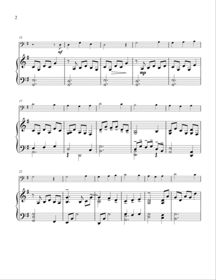 Devotion (Love Divine, All Loves Excelling) Piano scores gallery preview page 2