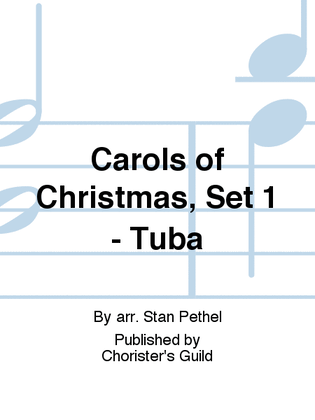 Book cover for Carols of Christmas, Set 1 - Tuba