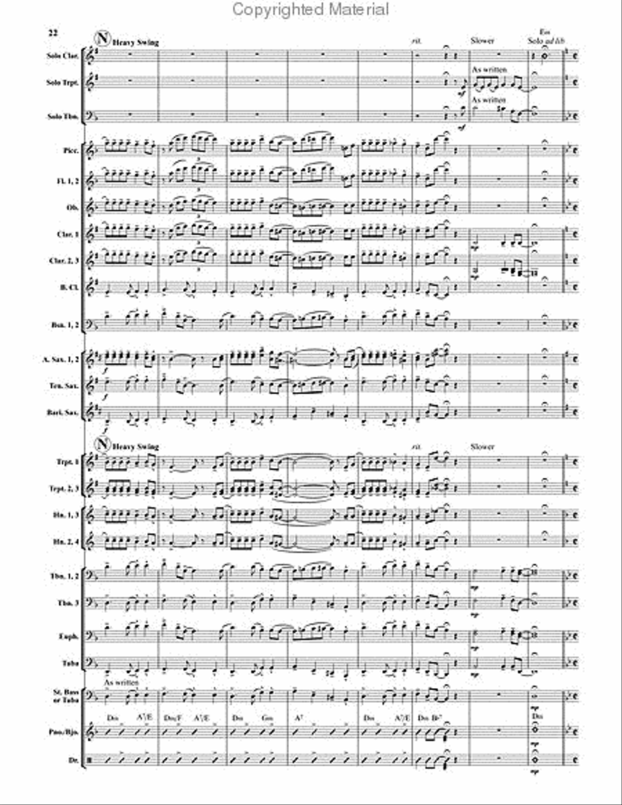 Dixieland Live! Dixieland Live! Concert Band scores gallery preview page 11