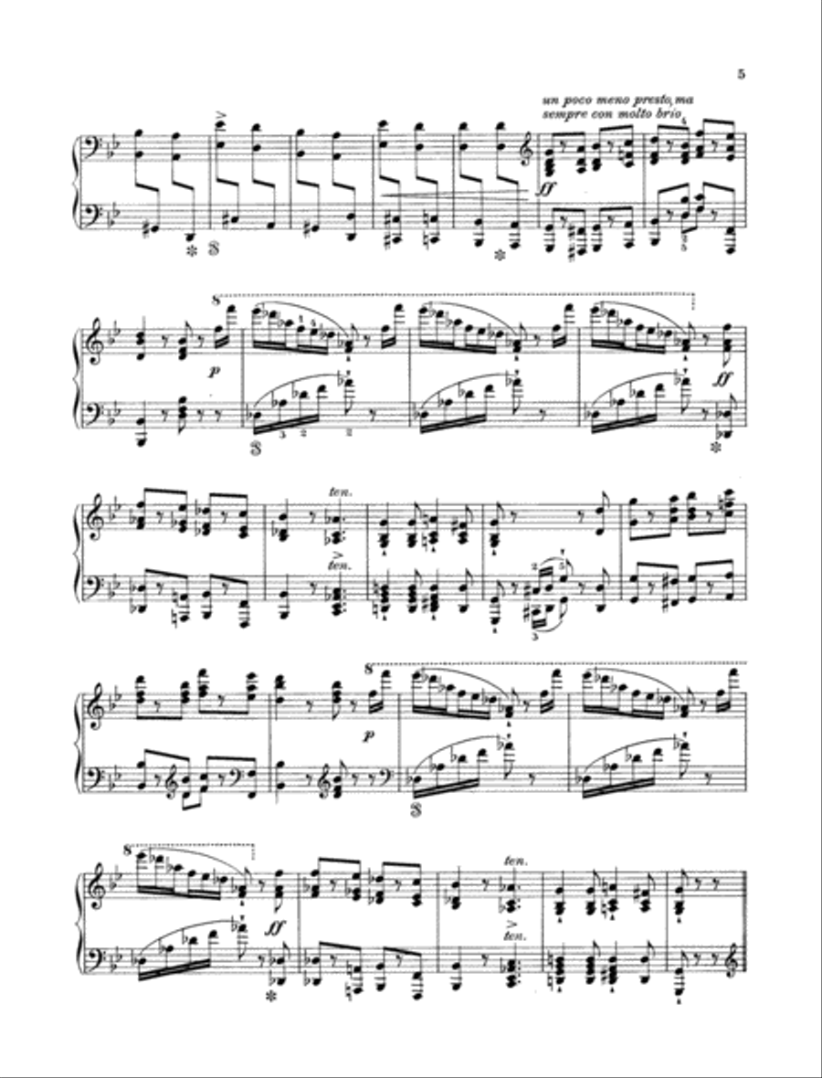 Tarantella Piano Solo scores gallery preview page 3