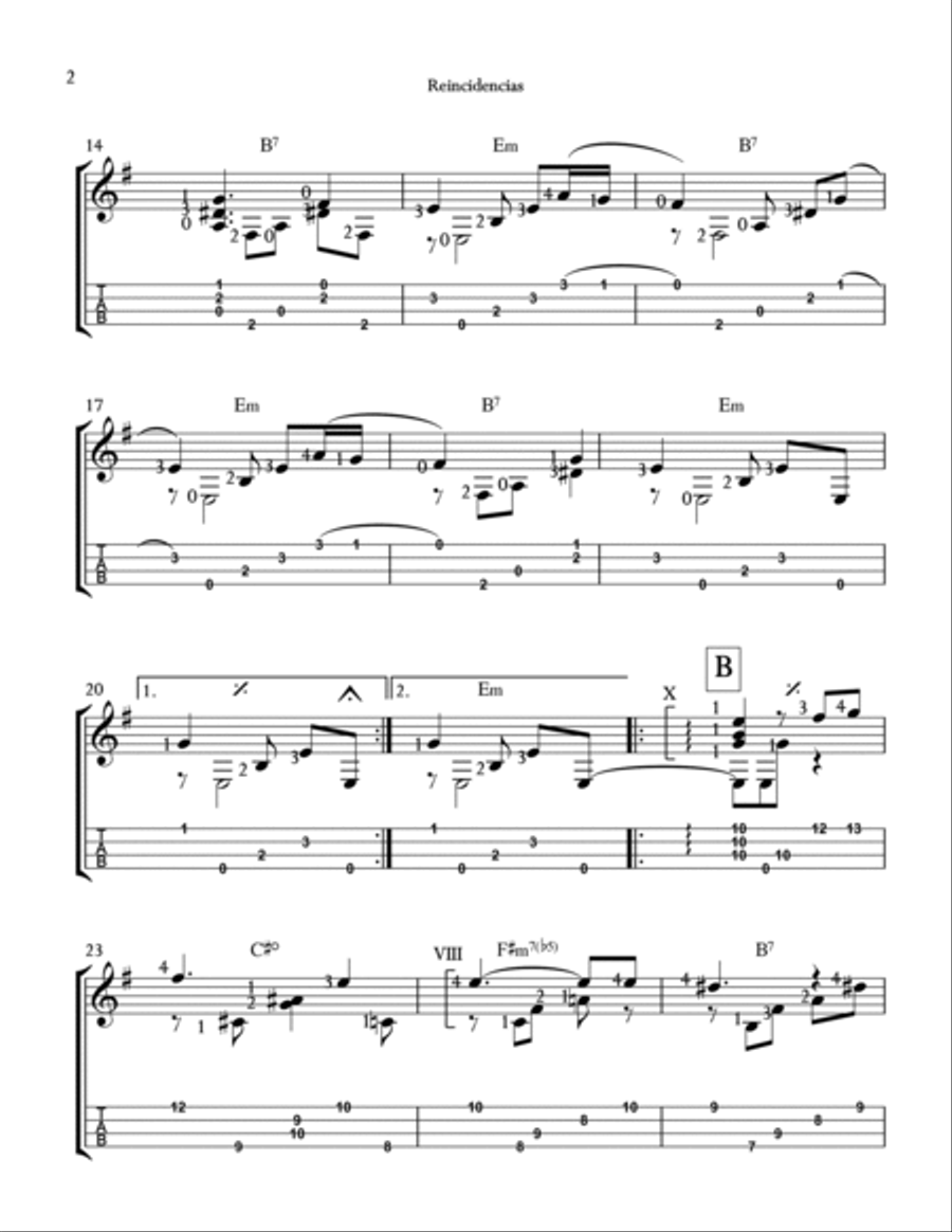 Reincidencias Reincidencias Ukulele scores gallery preview page 2