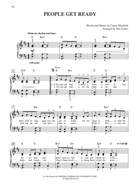 Rolling Stone Easy Piano Sheet Music Classics, Volume 2 by Dan Coates Easy Piano - Sheet Music