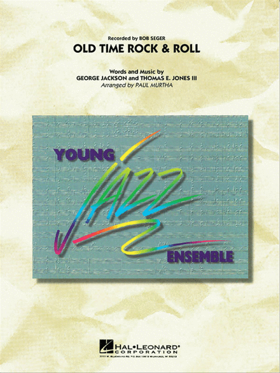 Old Time Rock & Roll Jazz Ensemble scores gallery preview page 1