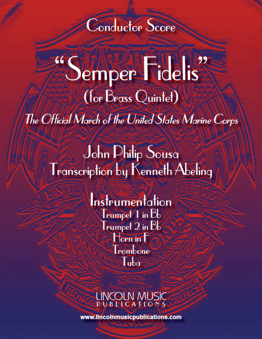 March - Semper Fidelis (for Brass Quintet) image number null