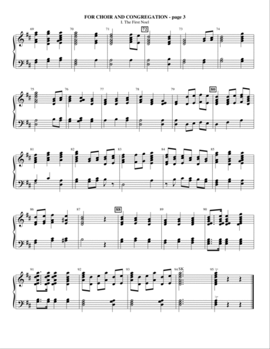 For Choir And Congregation, Volume 3 Choir scores gallery preview page 3