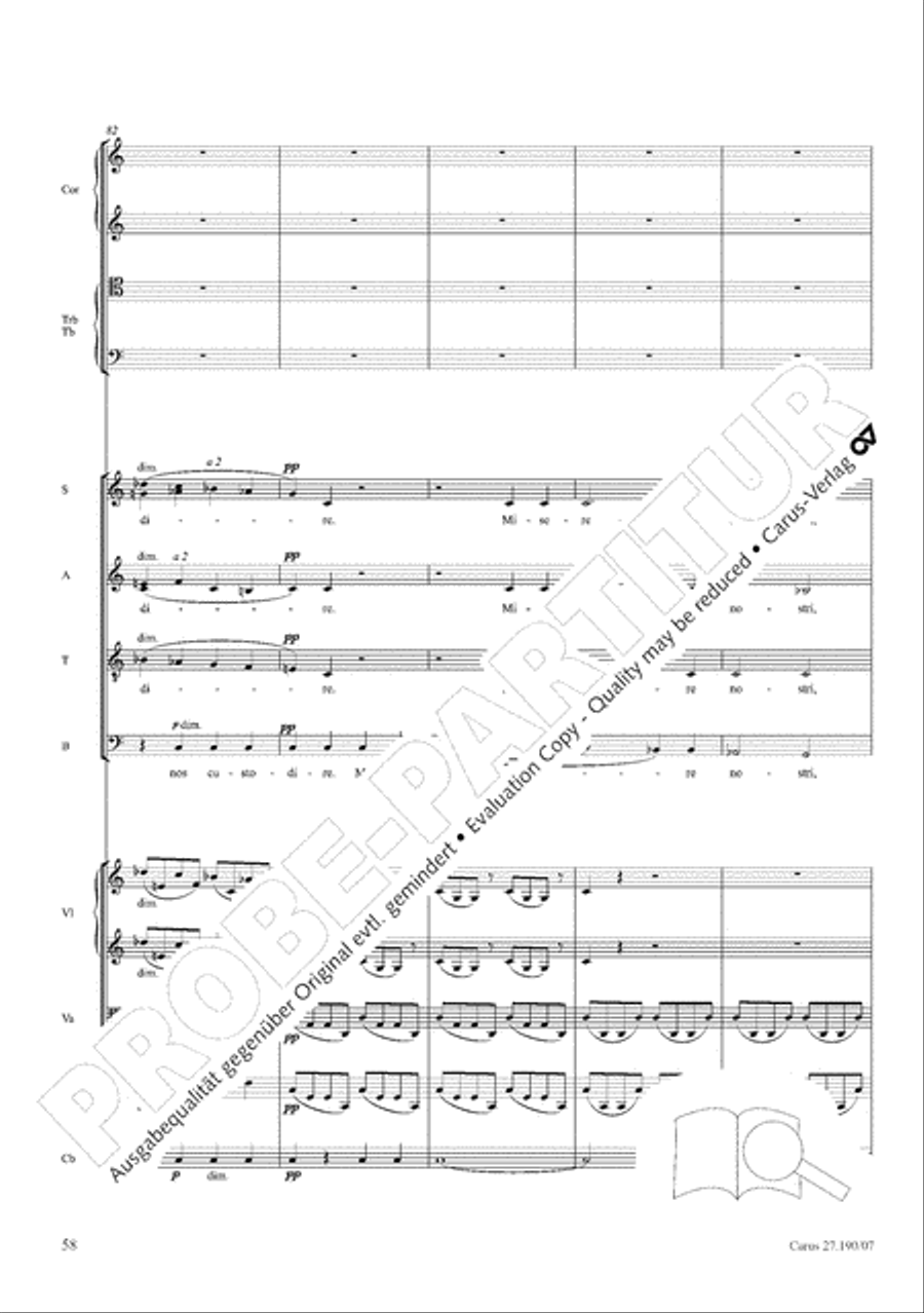 Te Deum Te Deum 4-Part scores gallery preview page 66