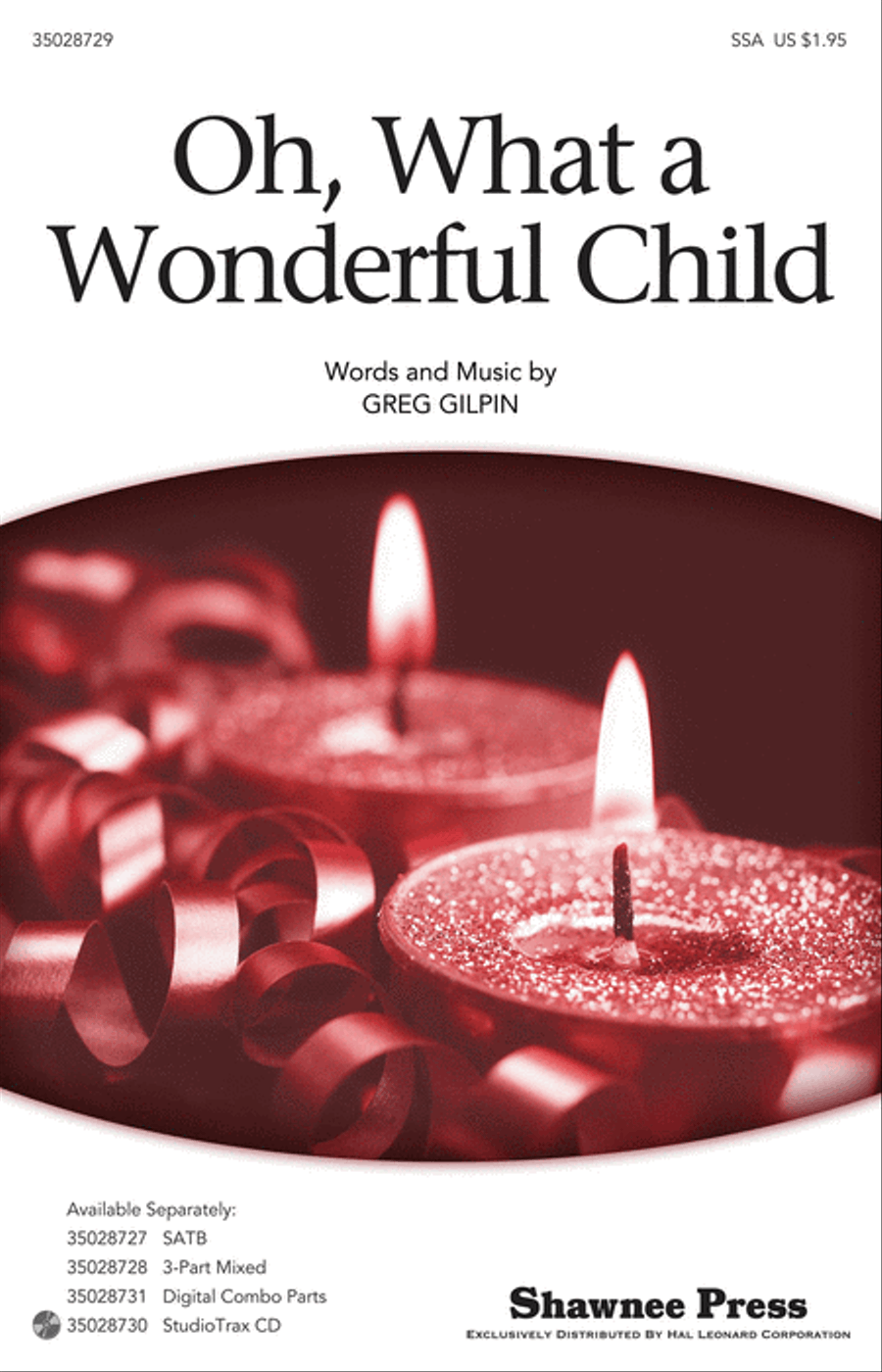 Oh, What a Wonderful Child SSA scores gallery preview page 1