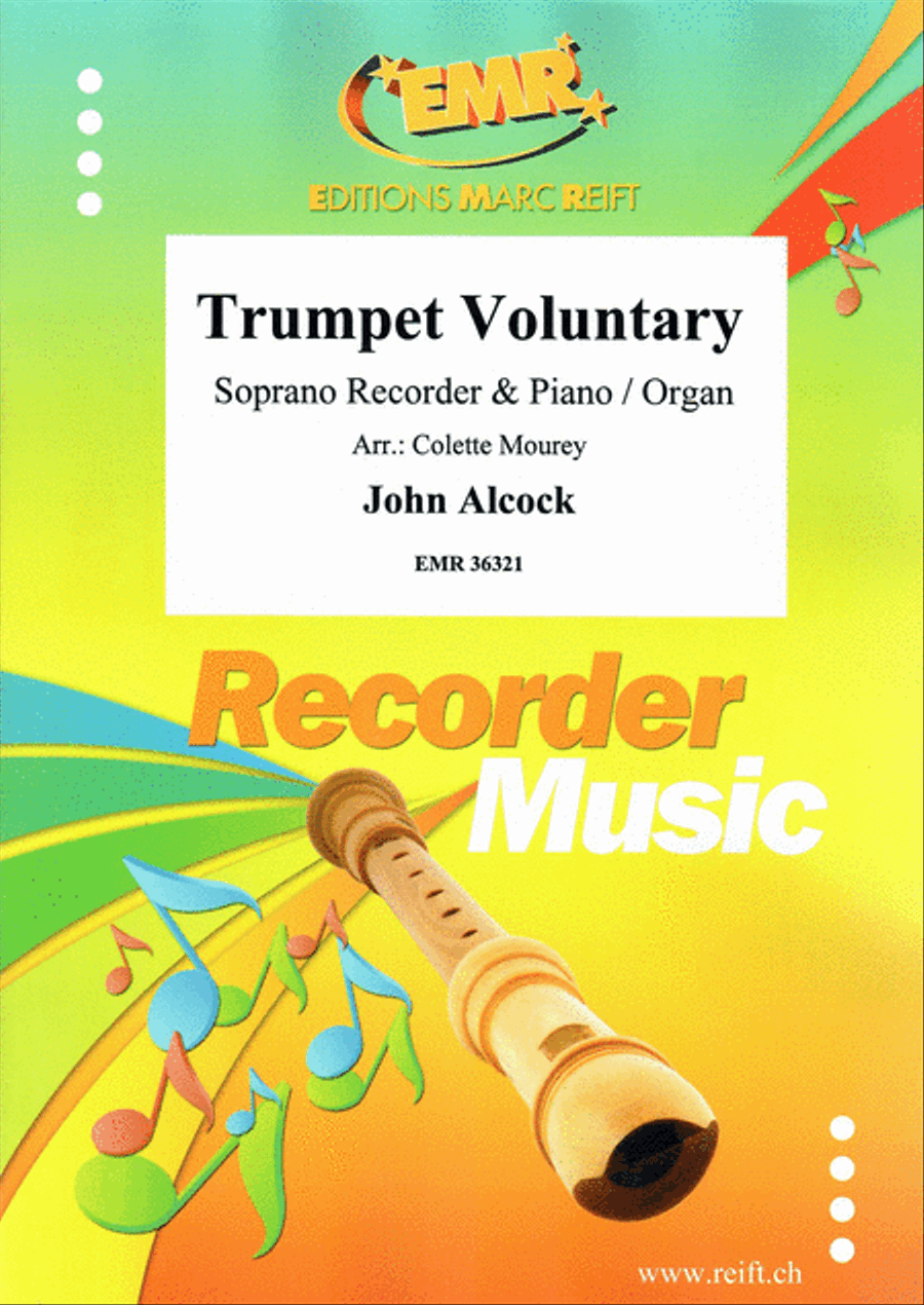 Trumpet Voluntary Soprano Recorder scores gallery preview page 1