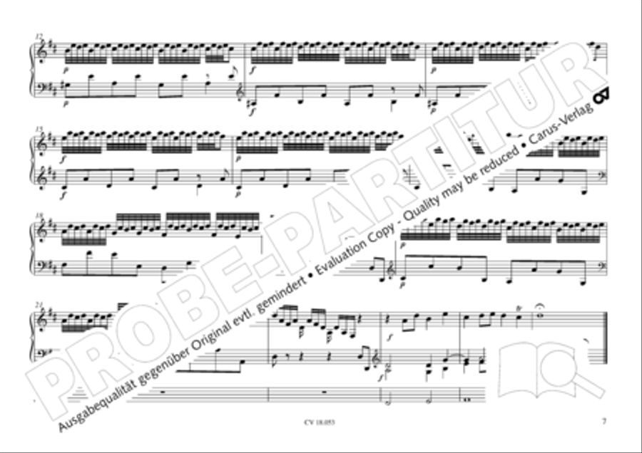 Das Husumer Orgelbuch von 1758 Organ Solo scores gallery preview page 8