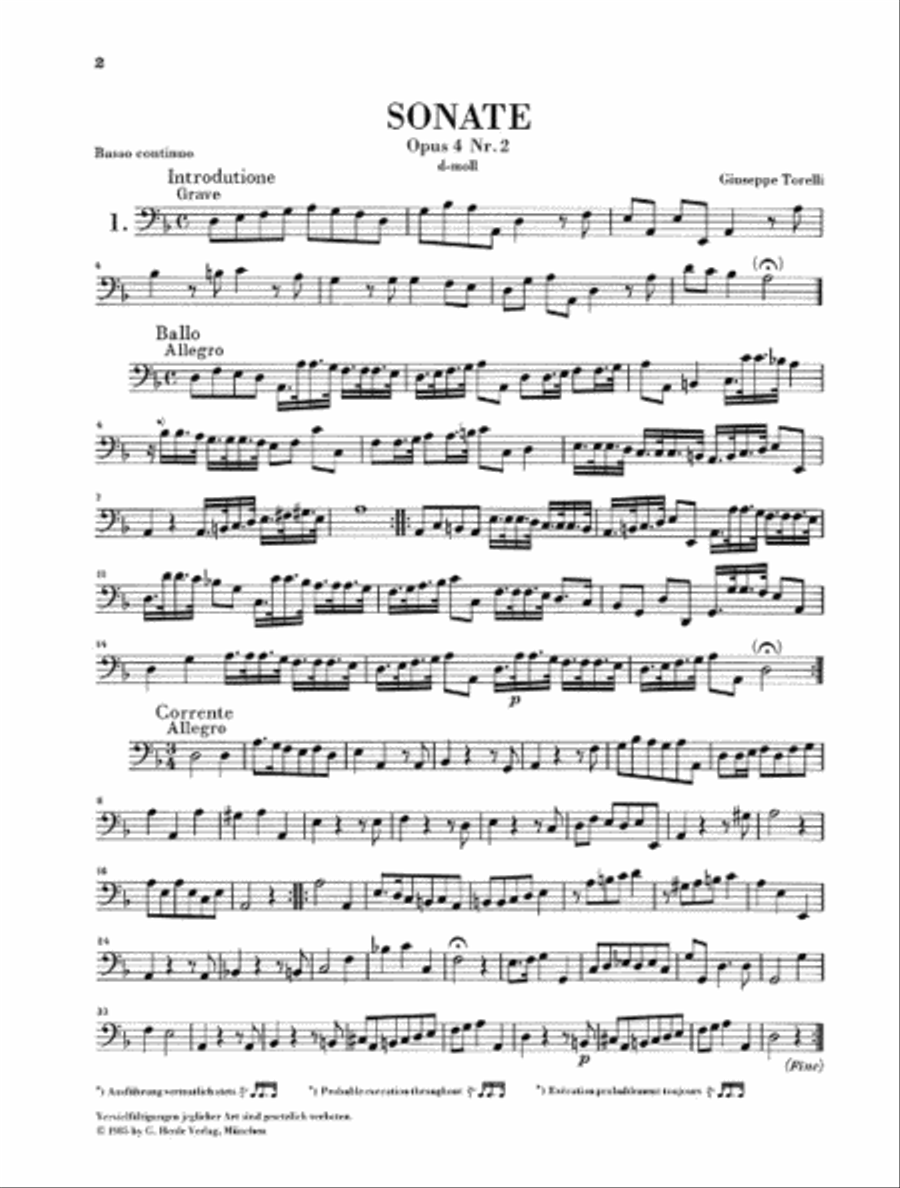 Italian Violin Music of the Baroque Era – Volume I Violin Solo scores gallery preview page 6