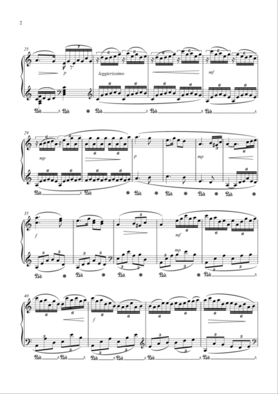 Indian Girl Piano Solo scores gallery preview page 2