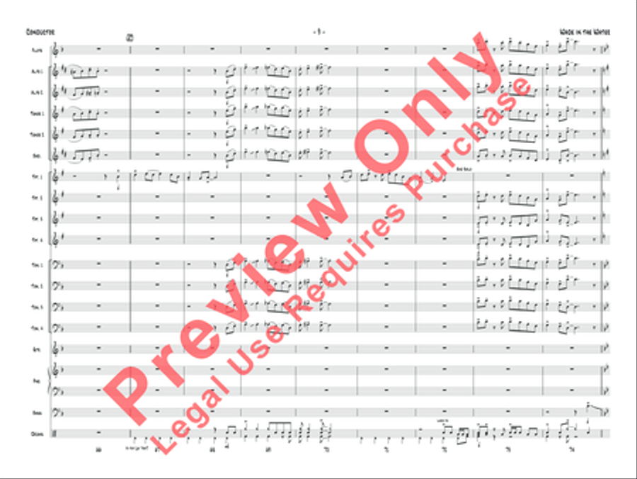 Wade in the Water Wade in the Water Jazz Ensemble scores gallery preview page 12