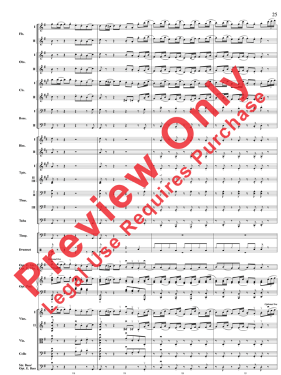 A Mad Russian's Christmas Full Orchestra scores gallery preview page 26