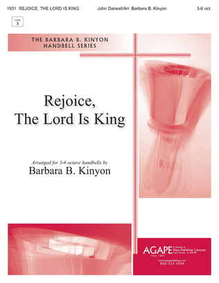 Book cover for Rejoice, the Lord Is King 3-6 Octave