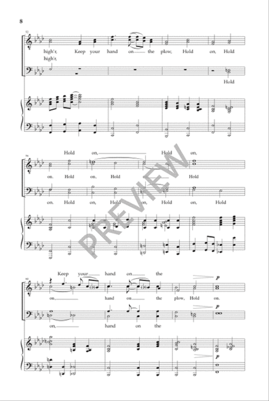 Hold On Hold On TTBB scores gallery preview page 9
