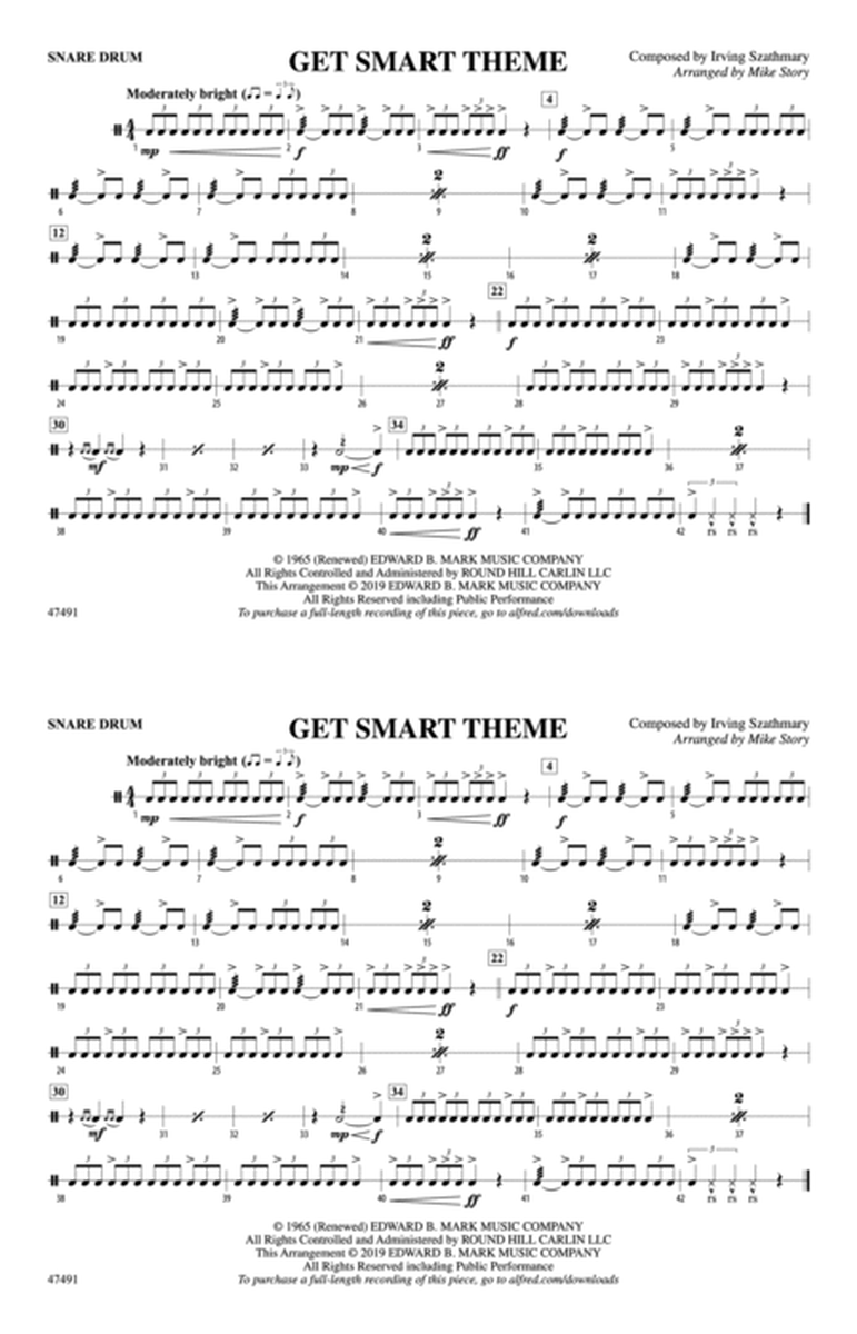 Get Smart Theme: Snare Drum
