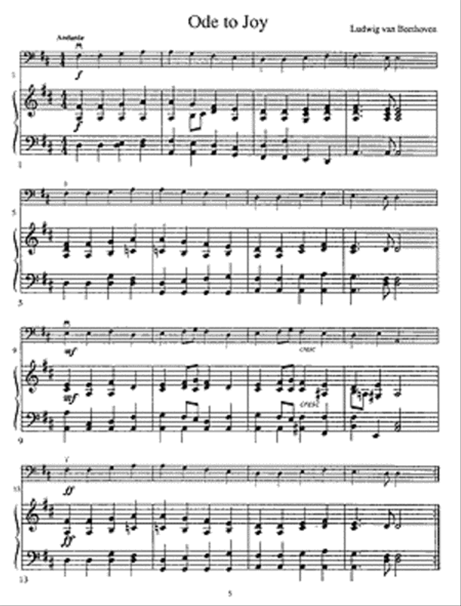 Easy Solos for Beginning Cello Level 1 Cello scores gallery preview page 3
