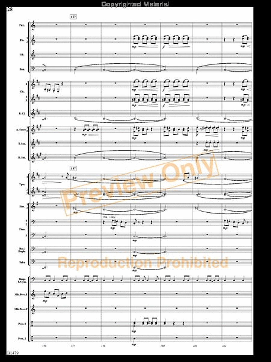 Gravity Wave Gravity Wave Concert Band scores gallery preview page 27