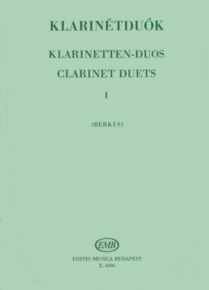 Book cover for Clarinet Duets