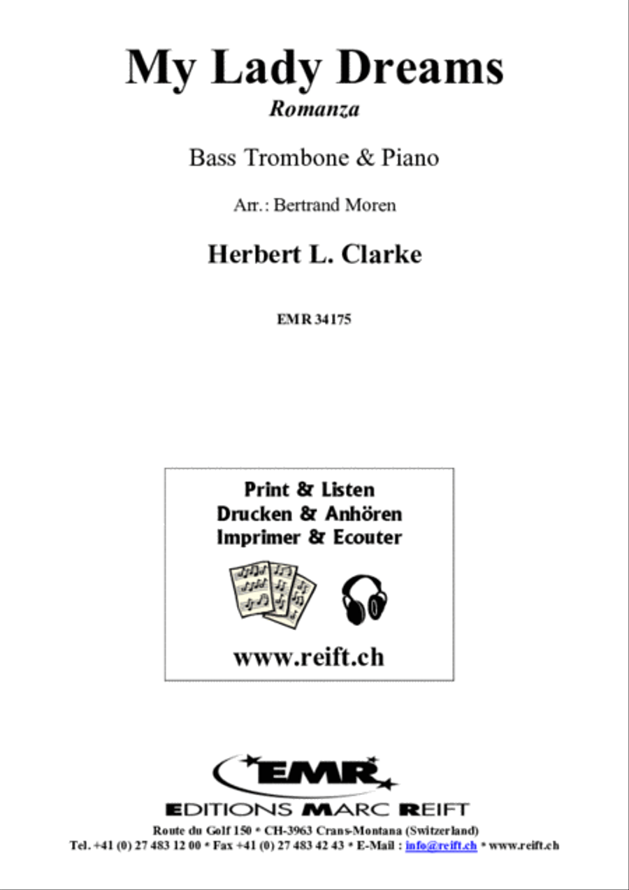 My Lady Dreams My Lady Dreams Bass Trombone scores gallery preview page 2