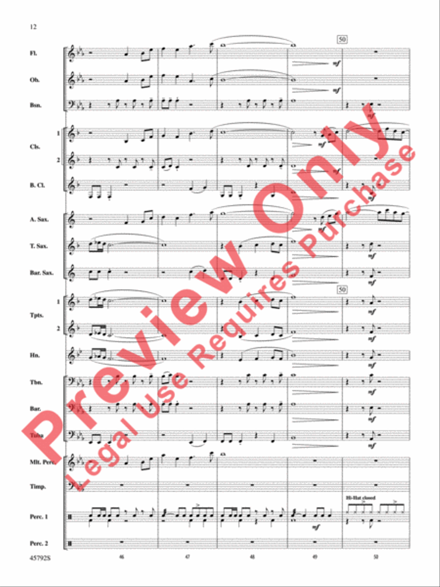First Sun First Sun Concert Band scores gallery preview page 13