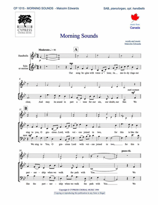 Book cover for Morning Sounds