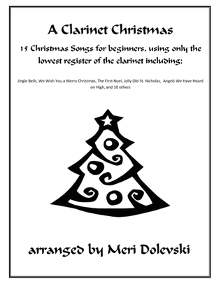 Book cover for A Clarinet Christmas